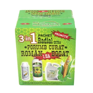 Pachet porumb curat 1HA(radial pro +compas super+solar verde+solvant)