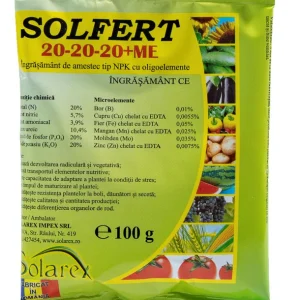 Solfert 20-20-20+ME 100g