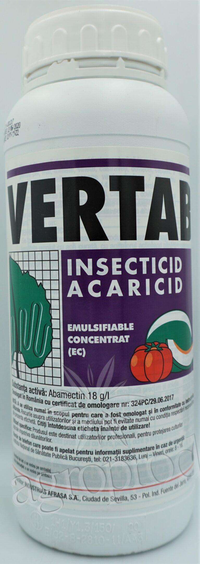 Vertab Abamectin 1L - Pret Avantajos - Agroprod